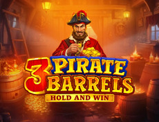 3 Pirate Barrels: Hold and Win